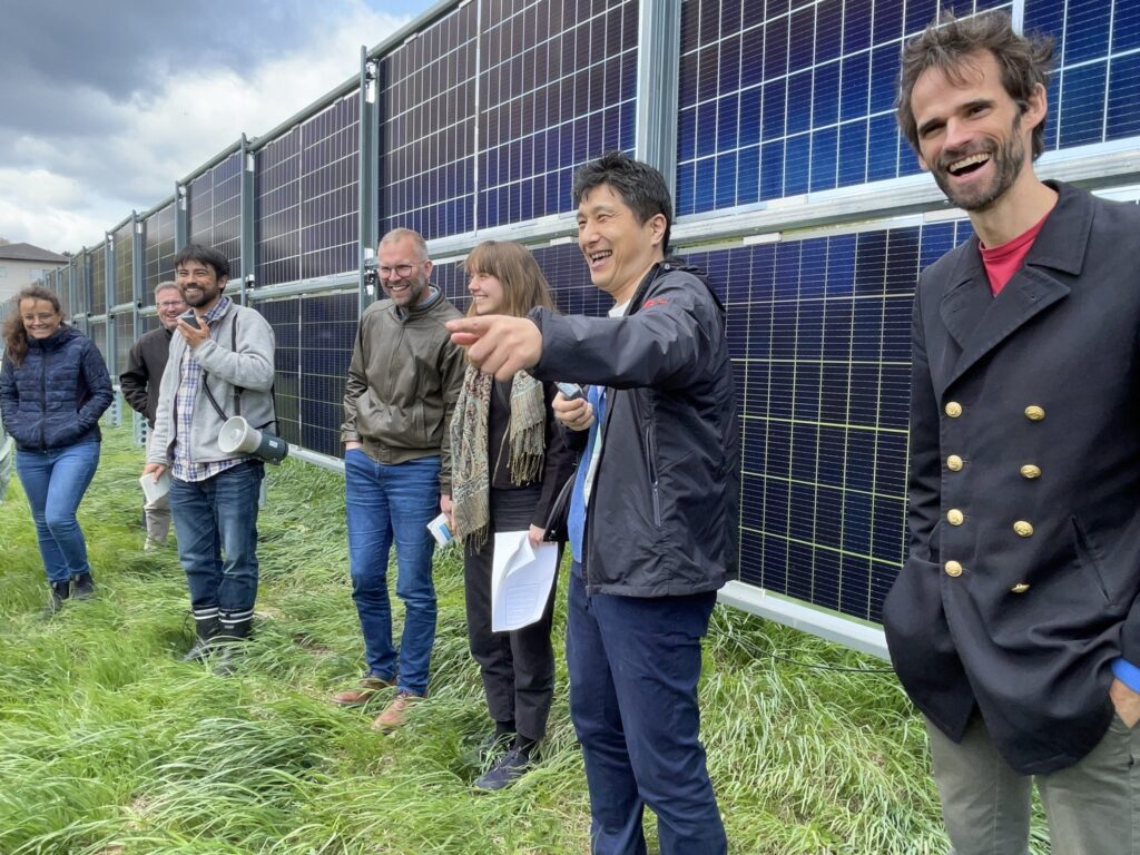 福島 垂直営農ソーラー 視察