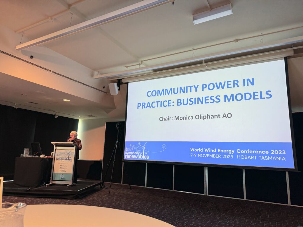 世界風力エネルギー会議2023@タスマニア