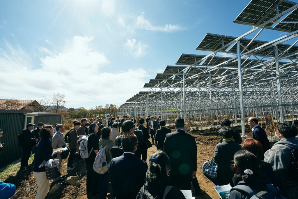 野辺山営農ソーラー落成式